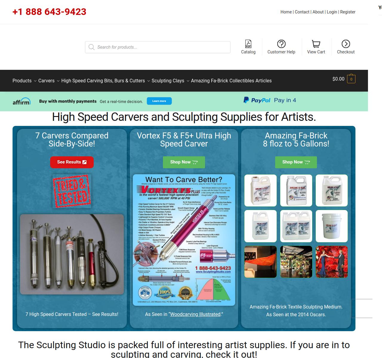 Sculpting Studio - Sculpting supplies for artists.